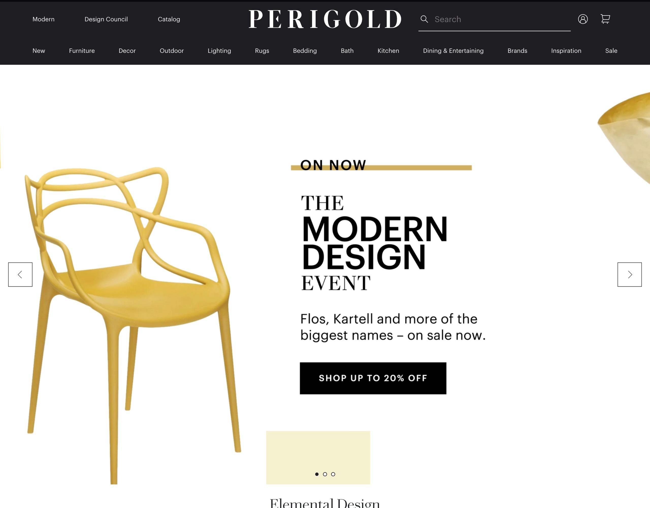 Perigold website