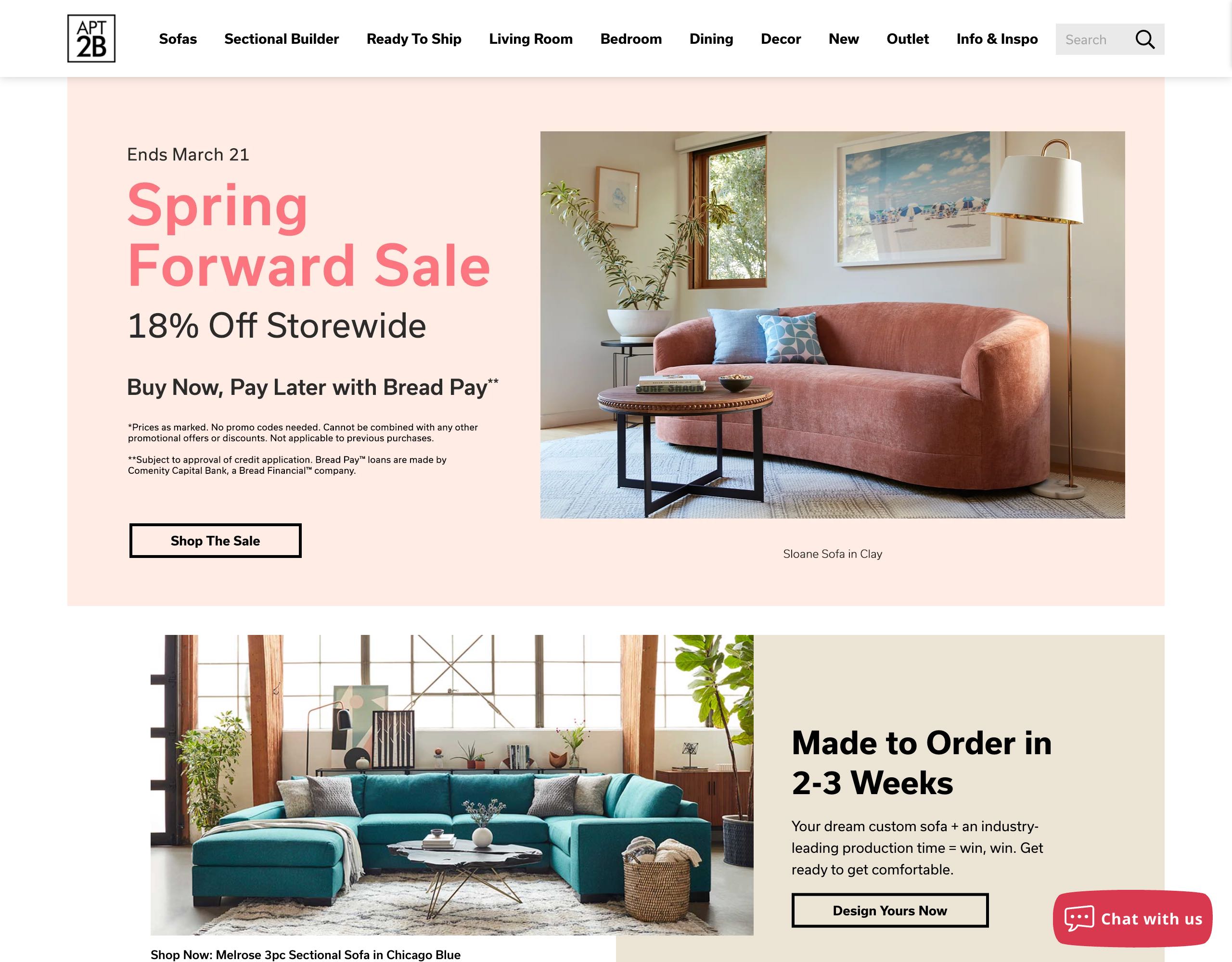 Apt2B website