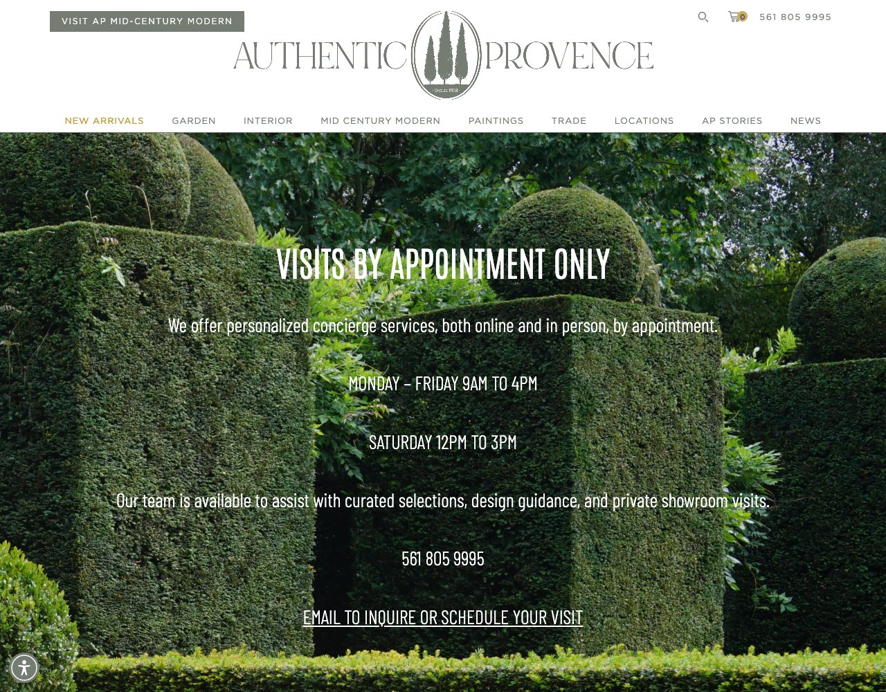 Authentic Provence website
