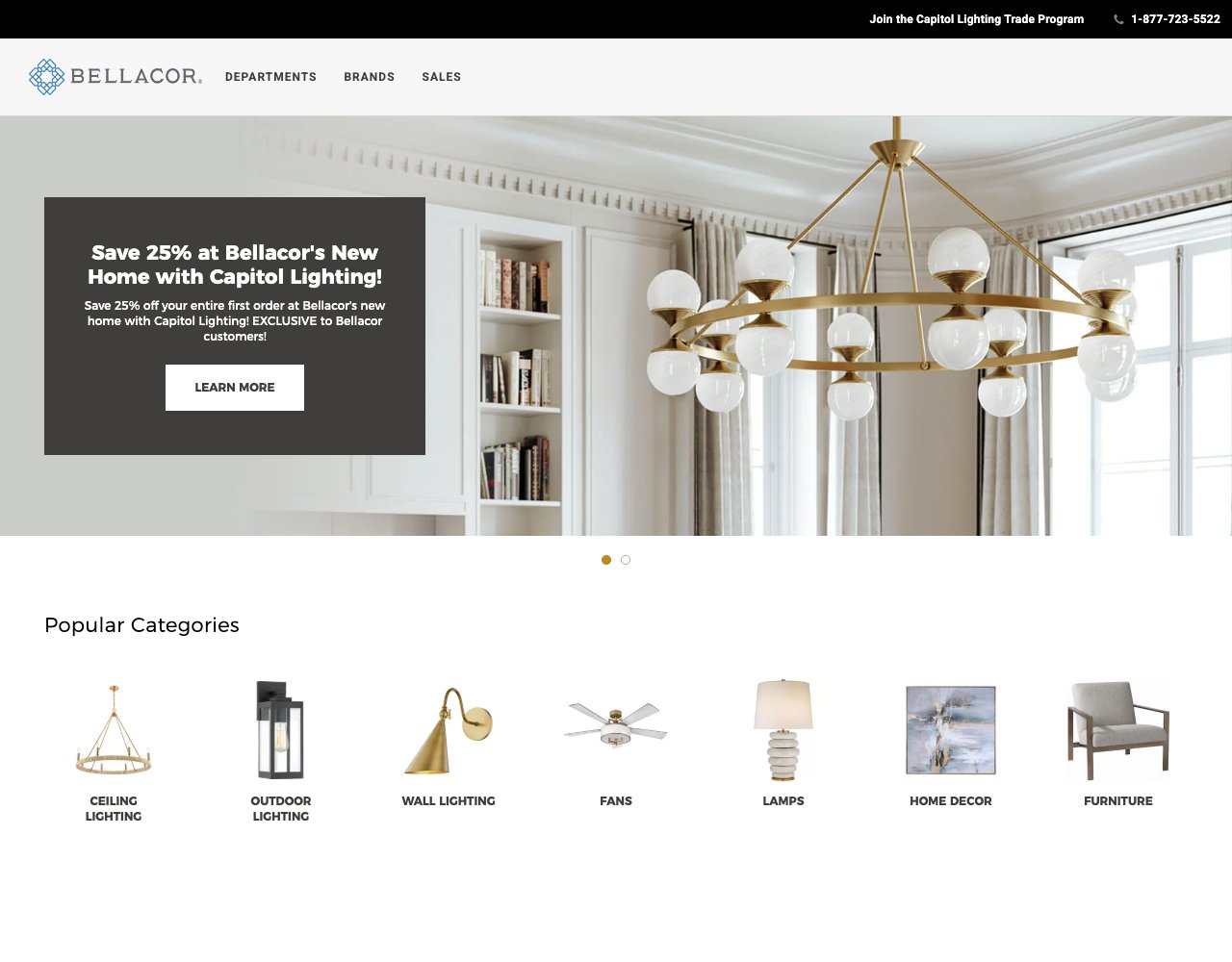 Bellacor website