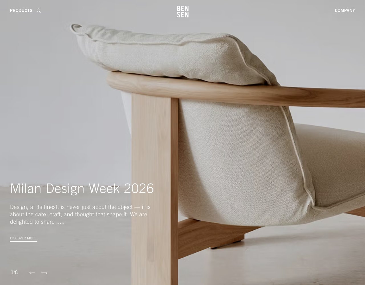 Bensen website