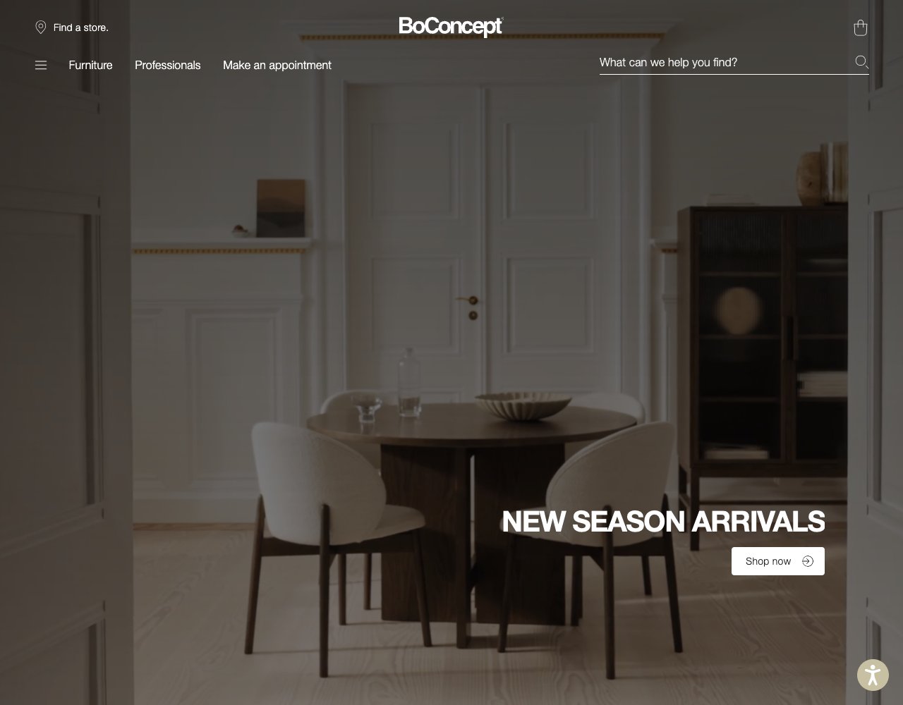 BoConcept website