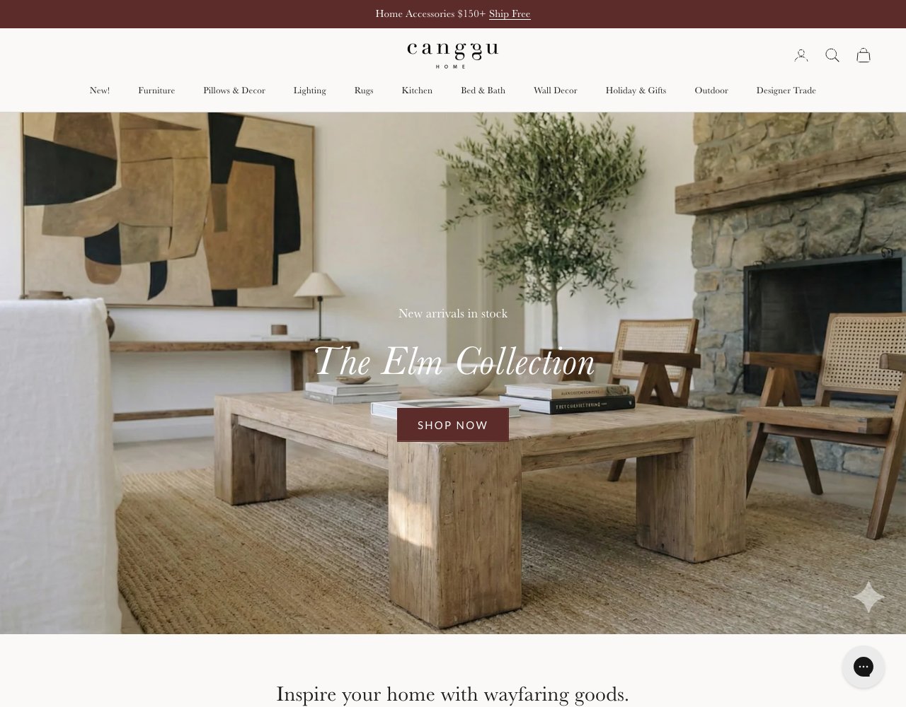 Canggu Home website