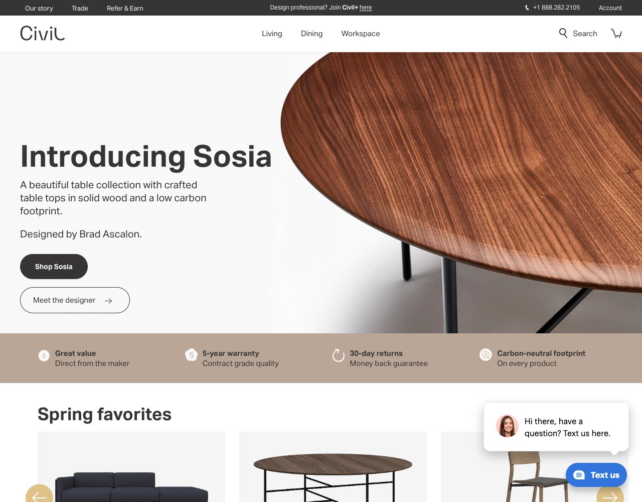 Civil Space website