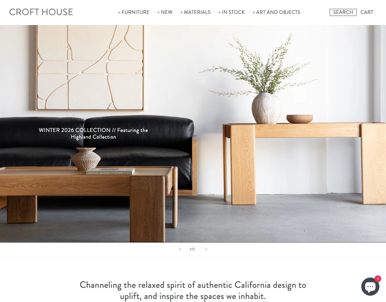 Croft House website