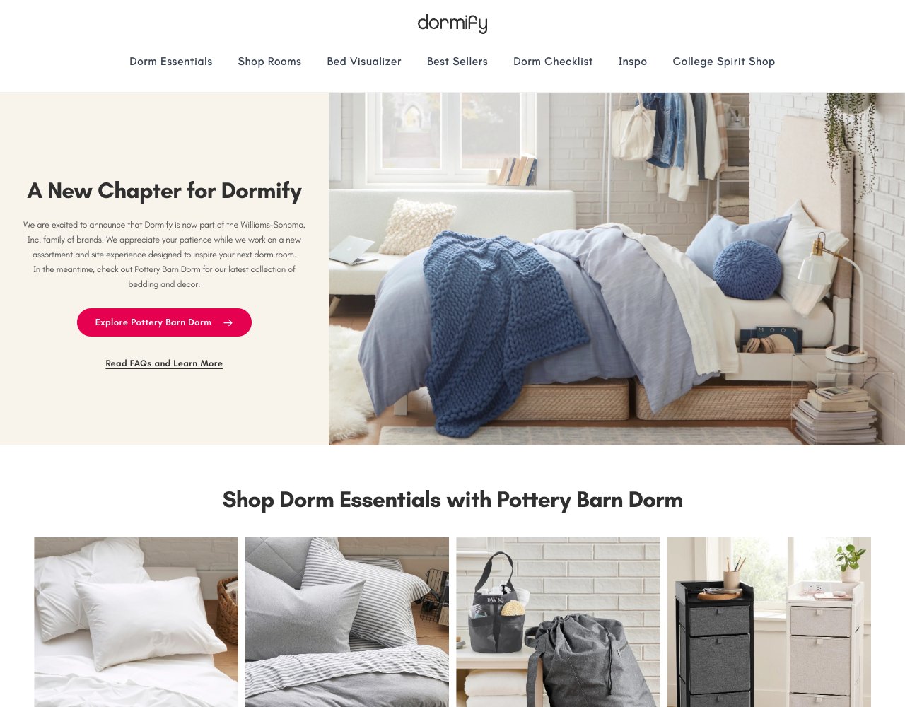 Dormify website