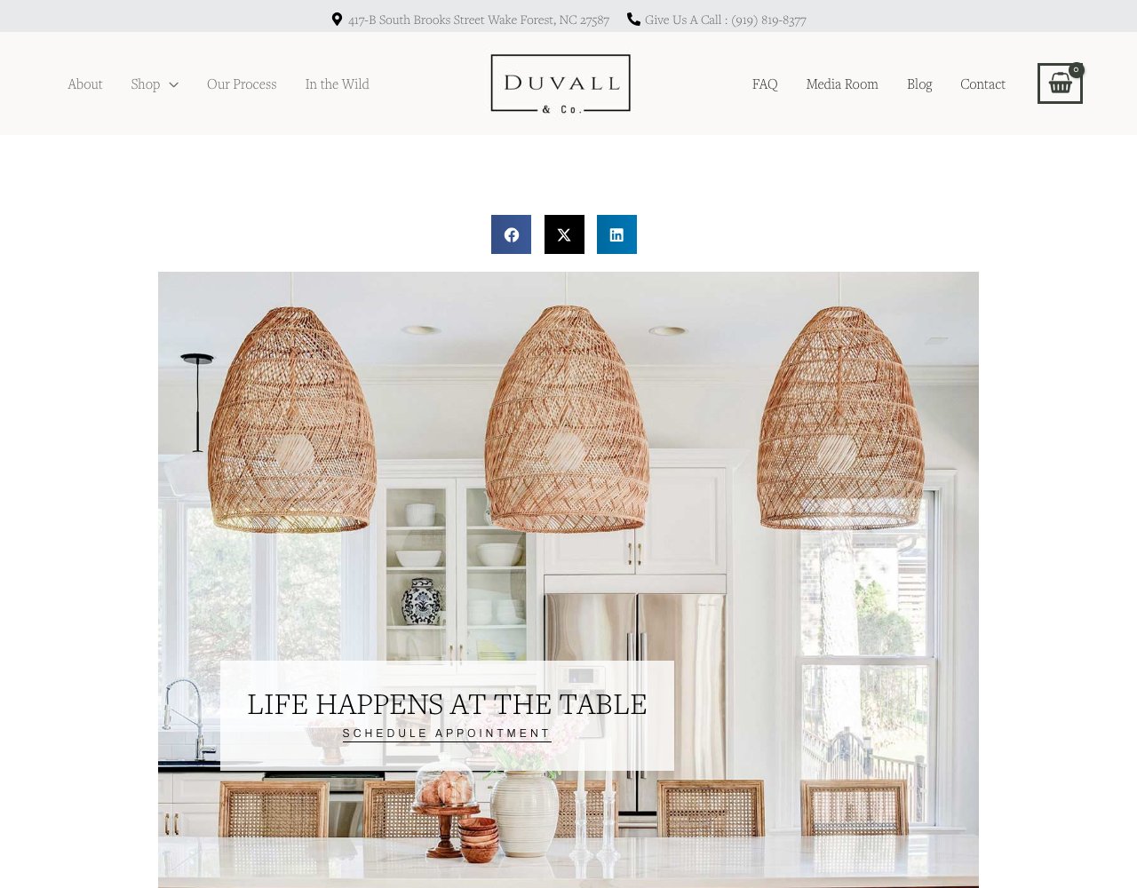 Duvall & Co. website