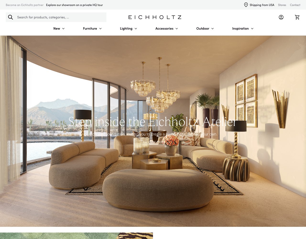 Eichholtz website