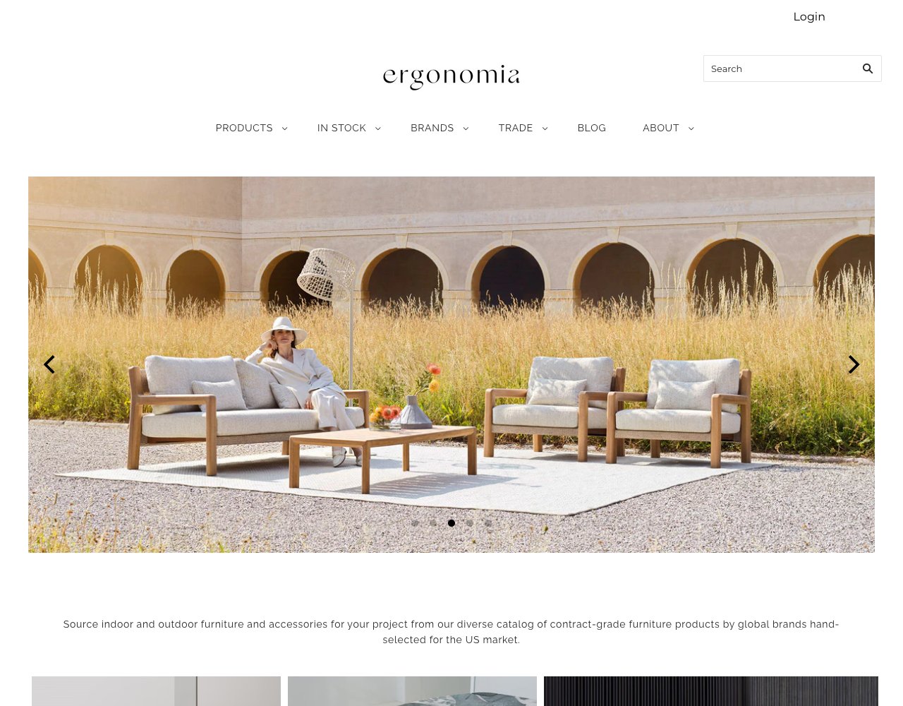 Ergonomia website