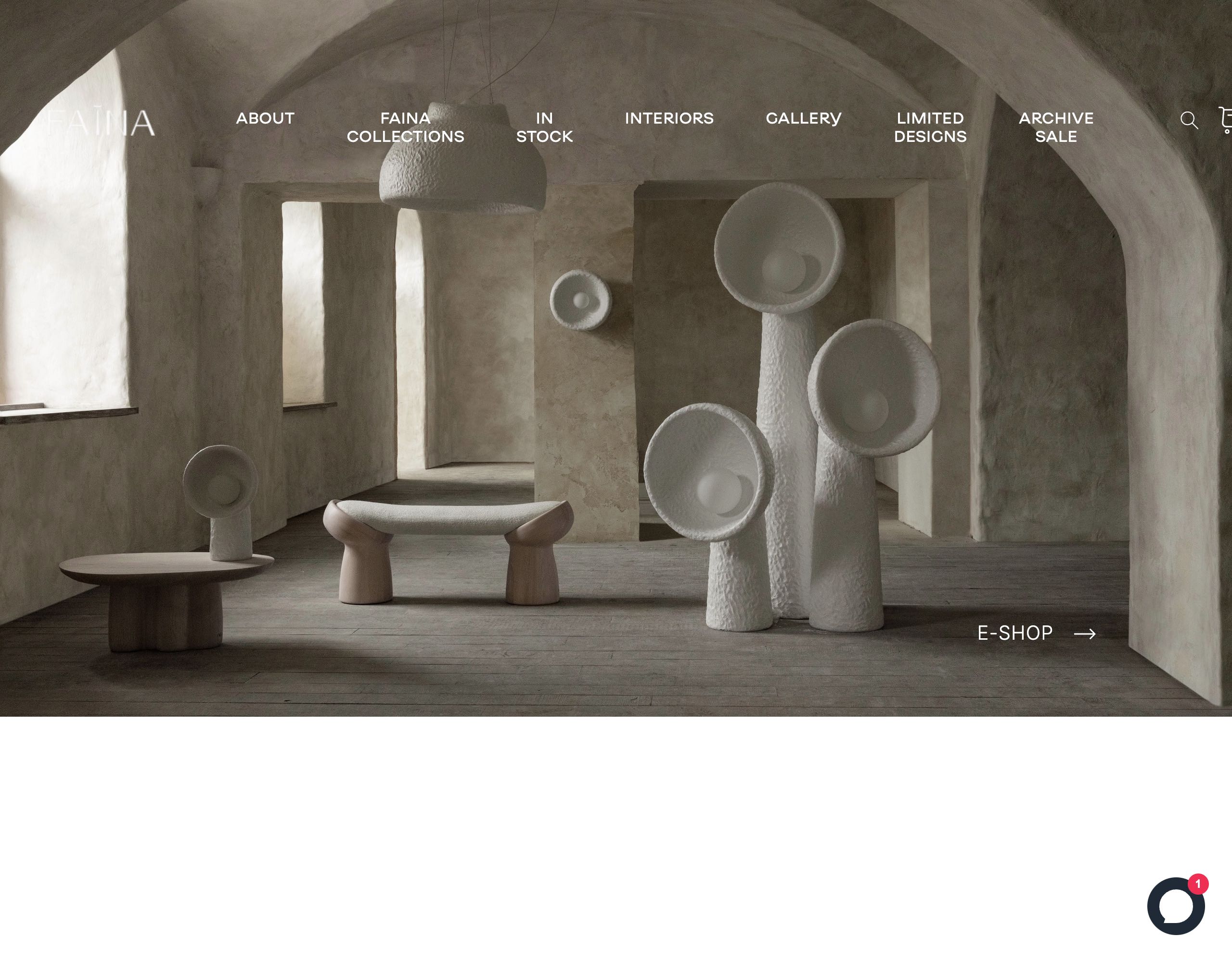 Faina website