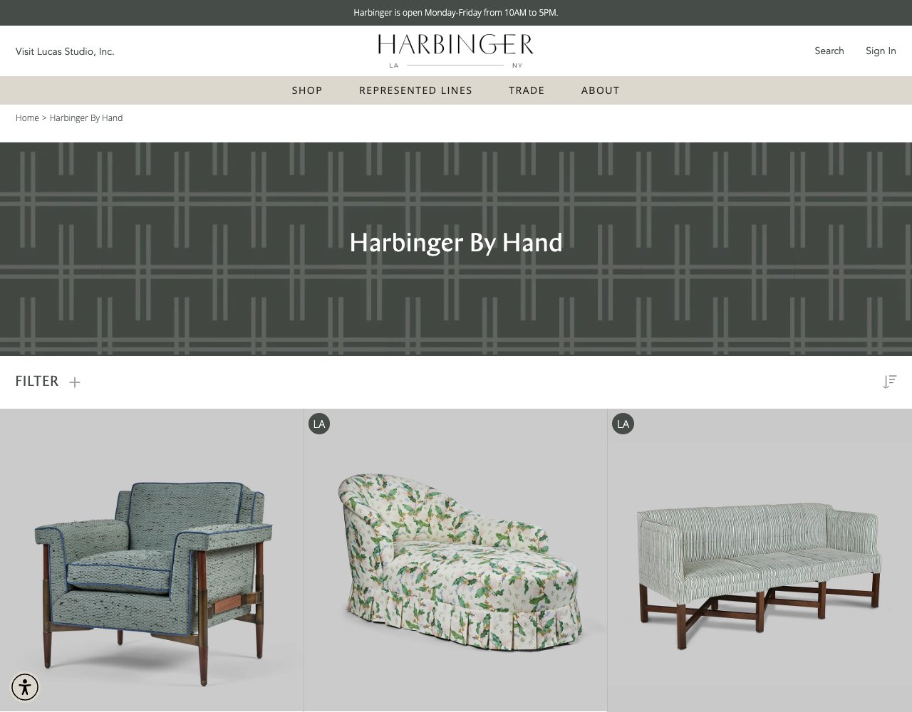 Harbinger website