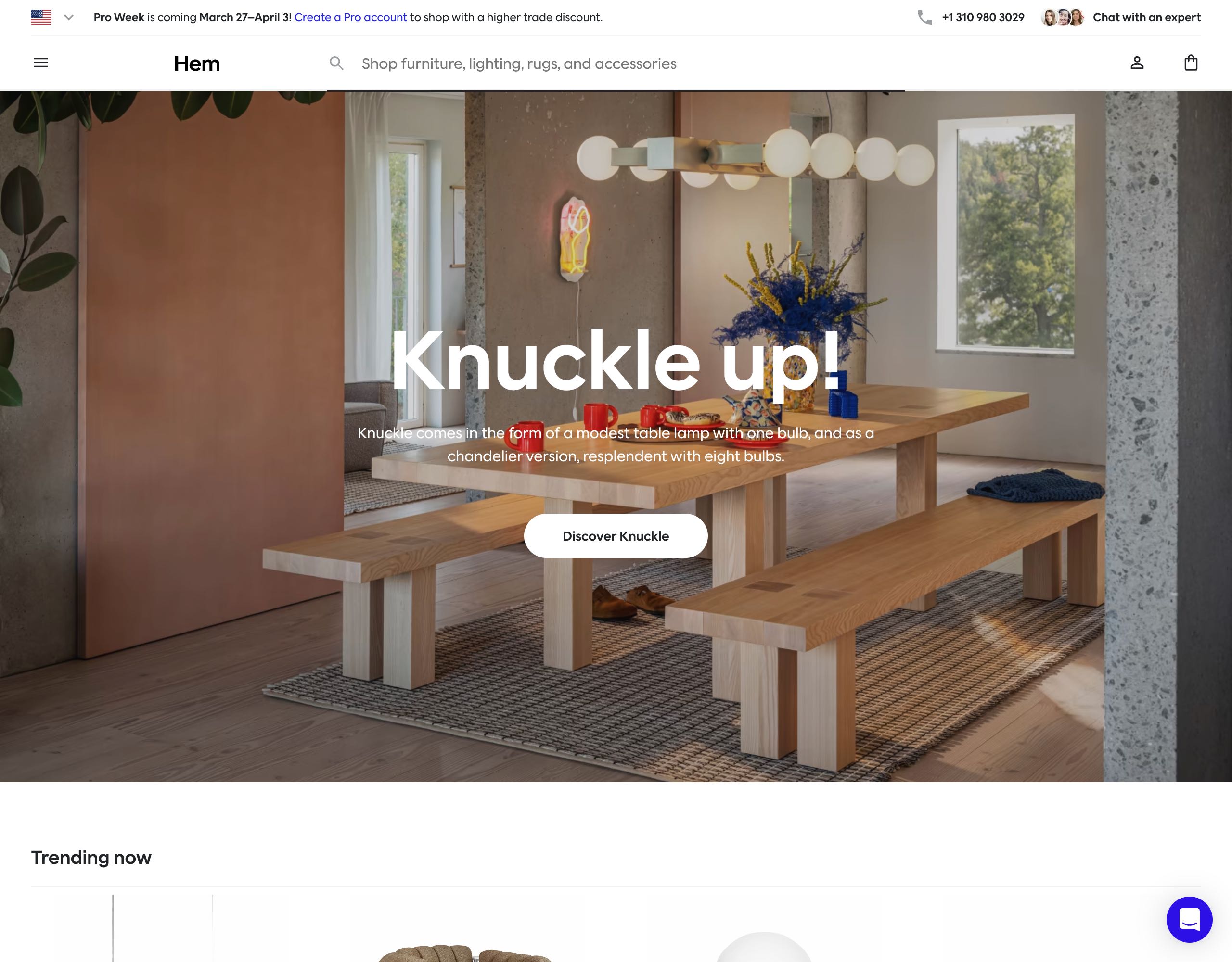 Hem website