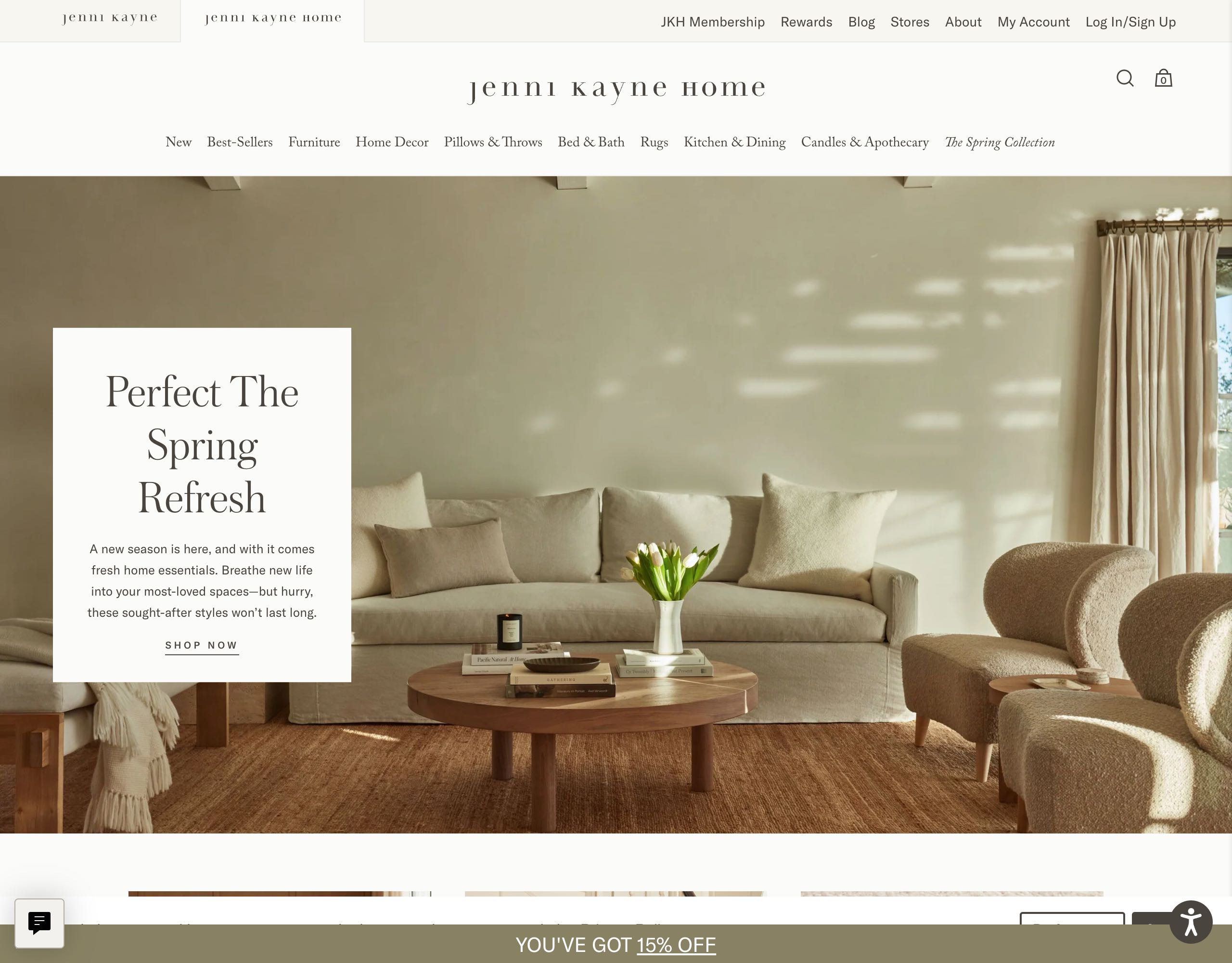 Jenni Kayne Home website