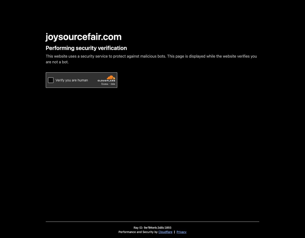 Joysource website