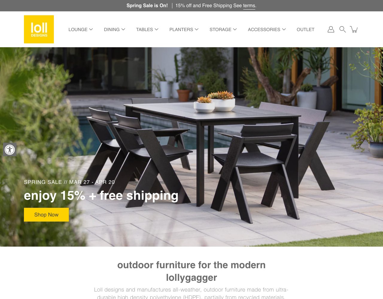 Loll Designs website