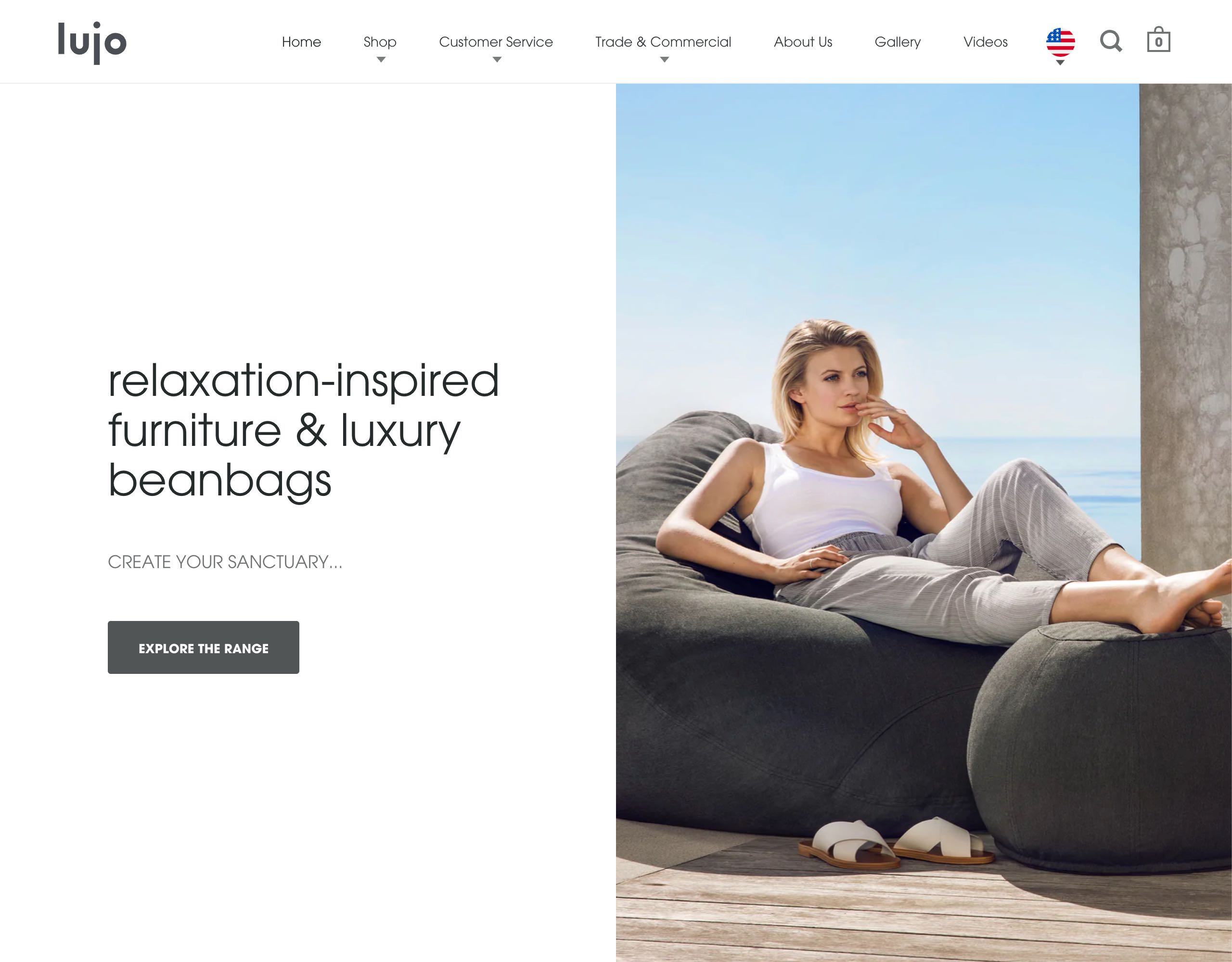 Lujo website