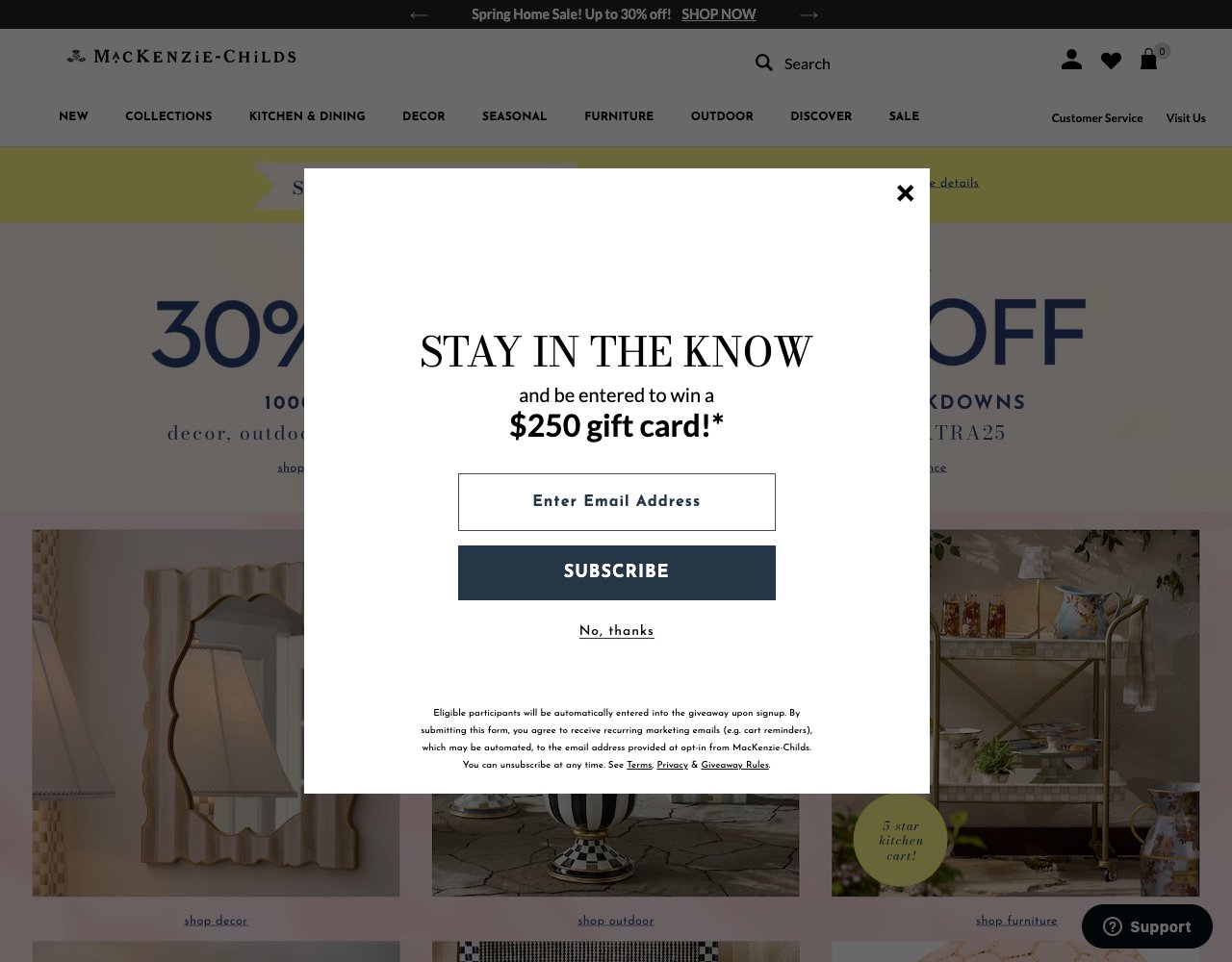 MacKenzie-Childs website