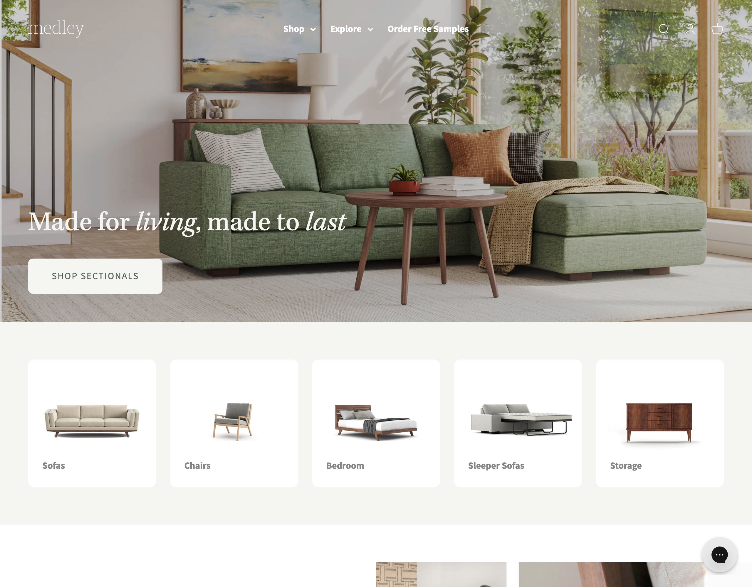 Medley website