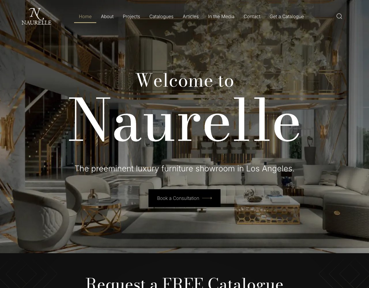 Naurelle website