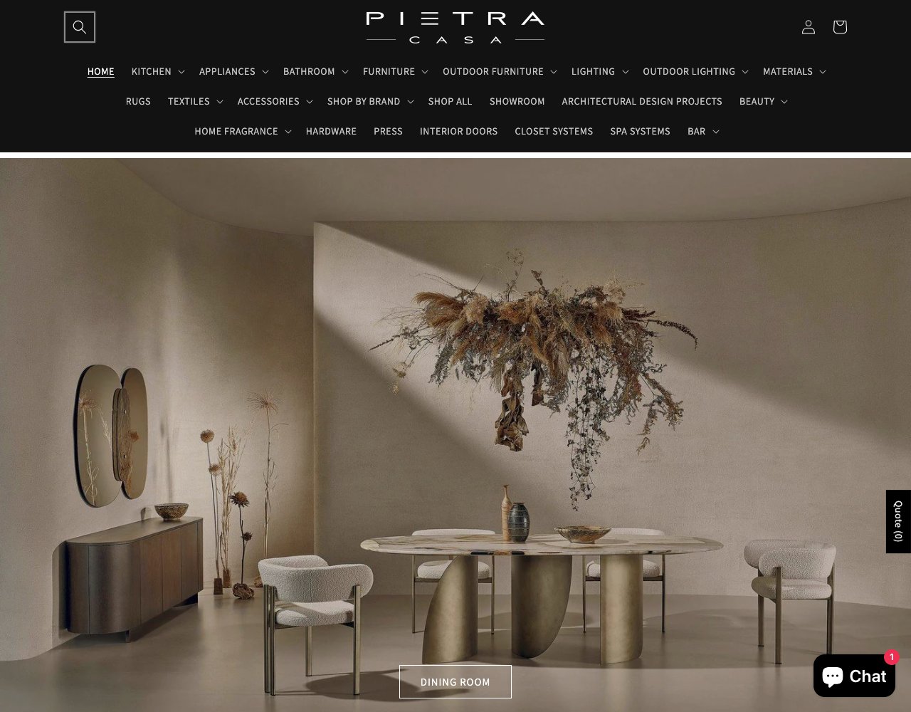 Pietra Casa website
