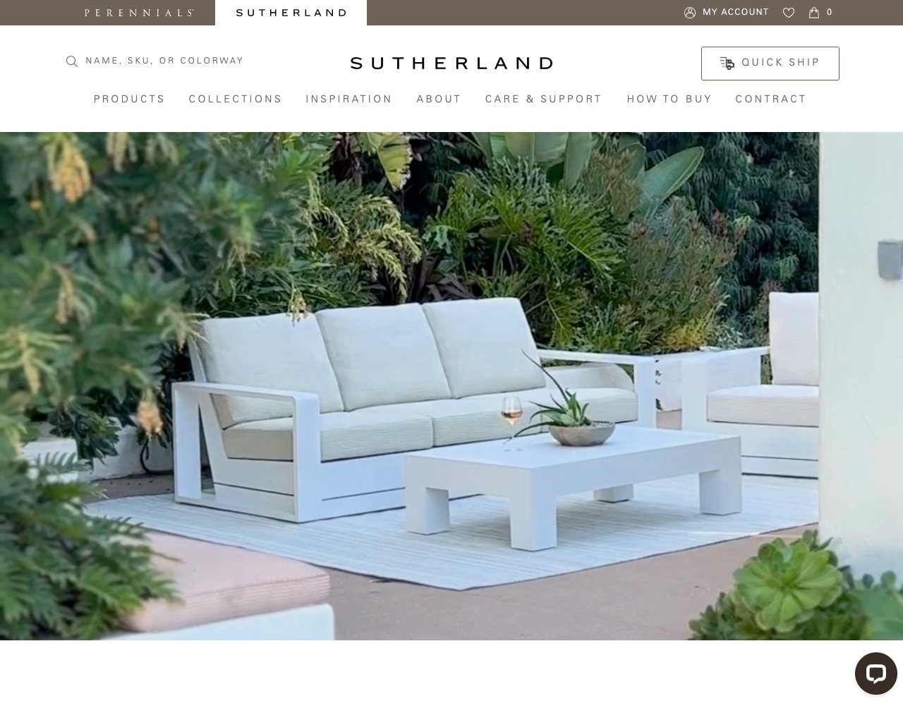 Sutherland Furniture website
