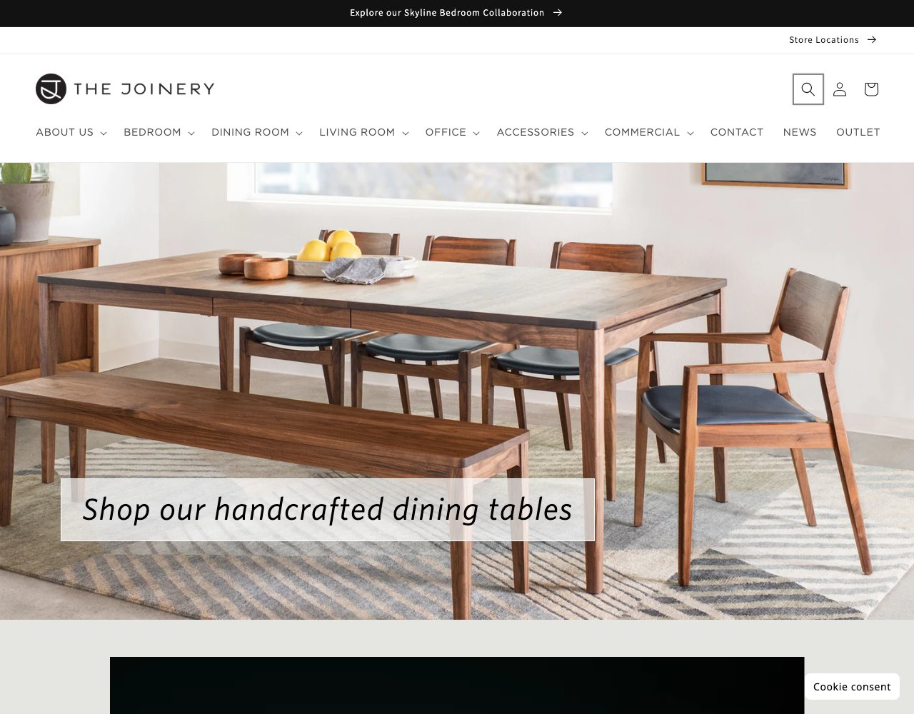 The Joinery website