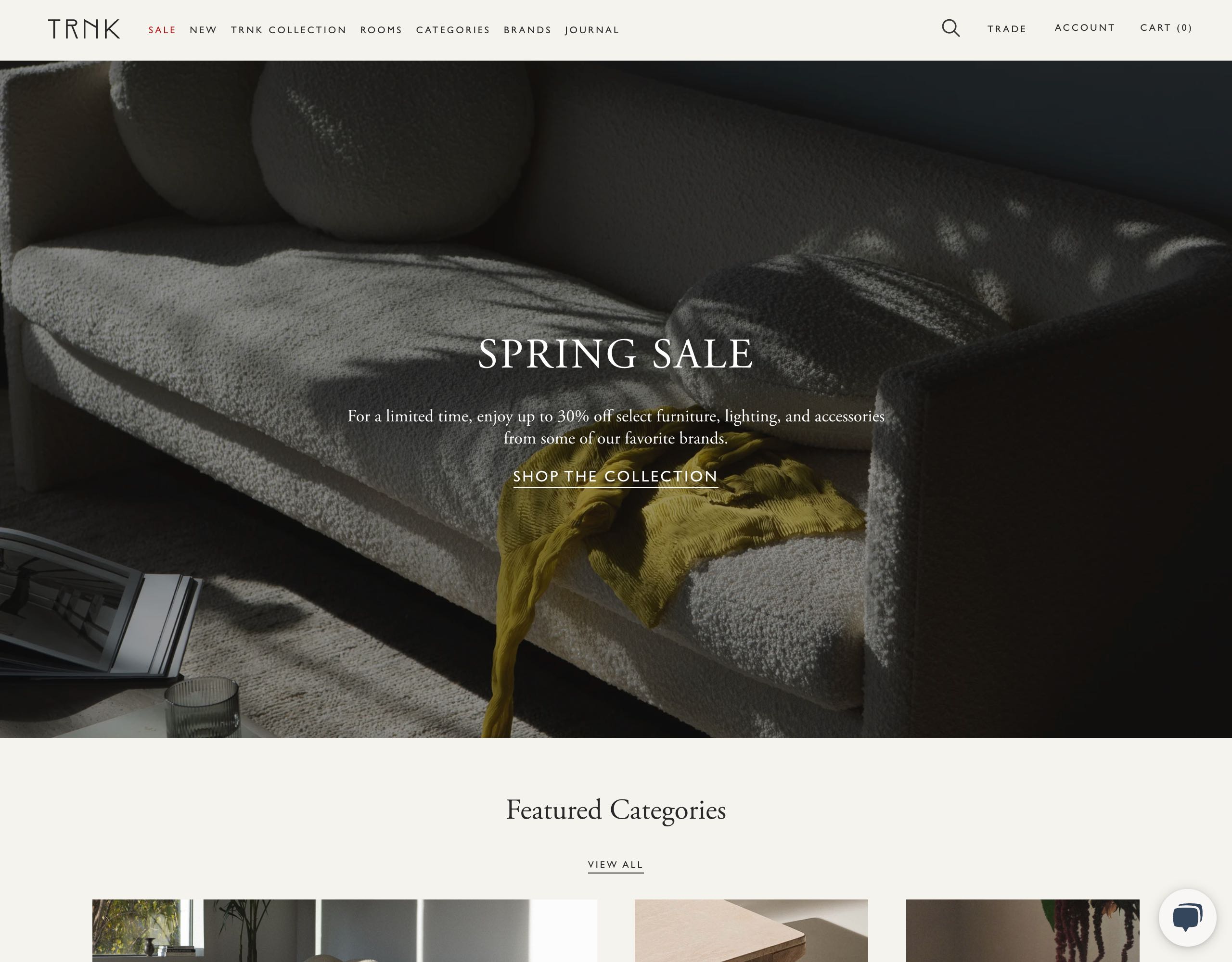 TRNK website