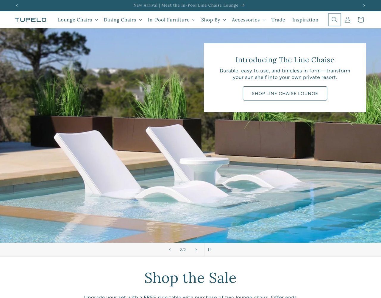 Tupelo Goods website